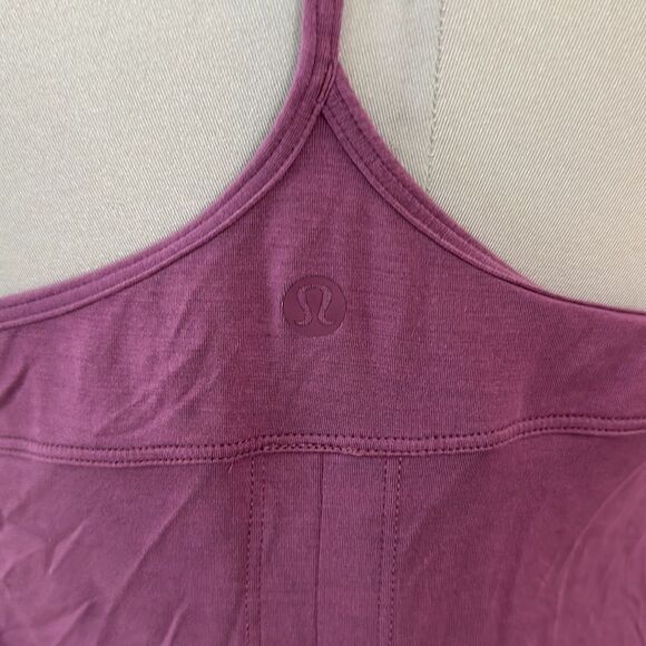 Lululemon purple tank halter open back 6 - Picture 2 of 7